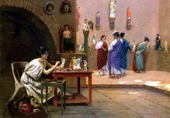 unknow artist Arab or Arabic people and life. Orientalism oil paintings  495 oil painting image